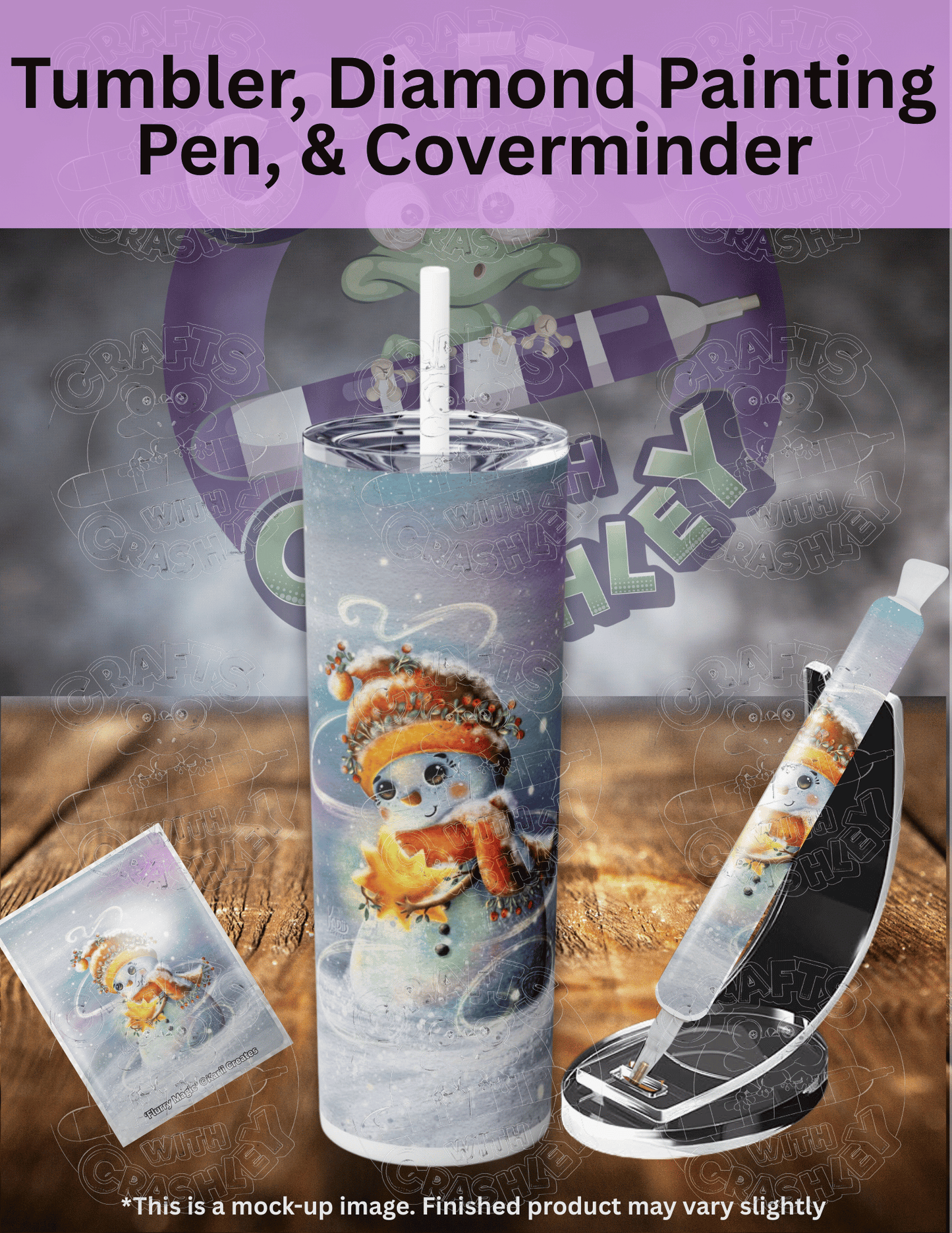 "Flurry Magic" by ©Karii Creates Premium Accessories for Diamond Painting