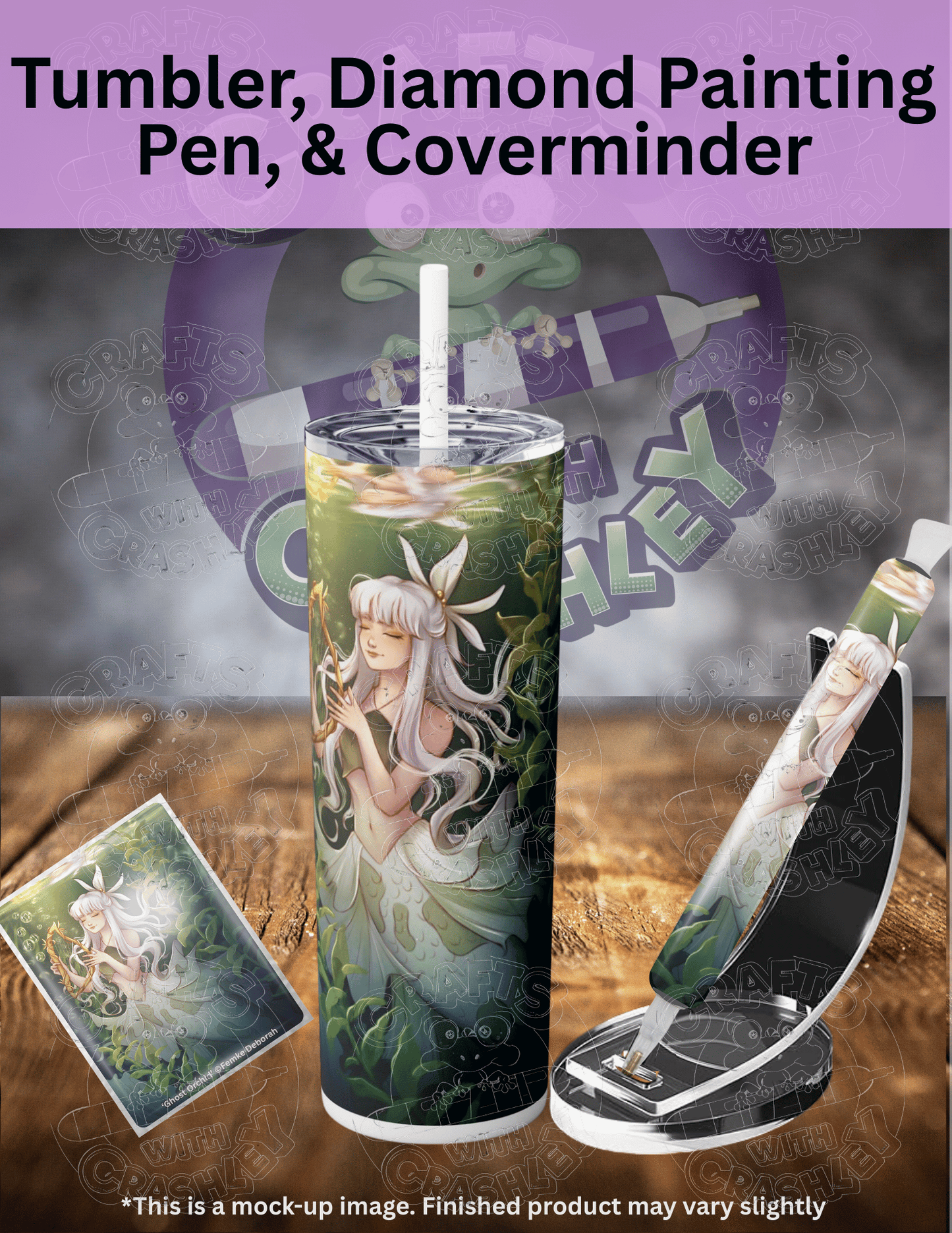 "Ghost Orchid" by ©Femke Deborah Premium Accessories for Diamond Painting