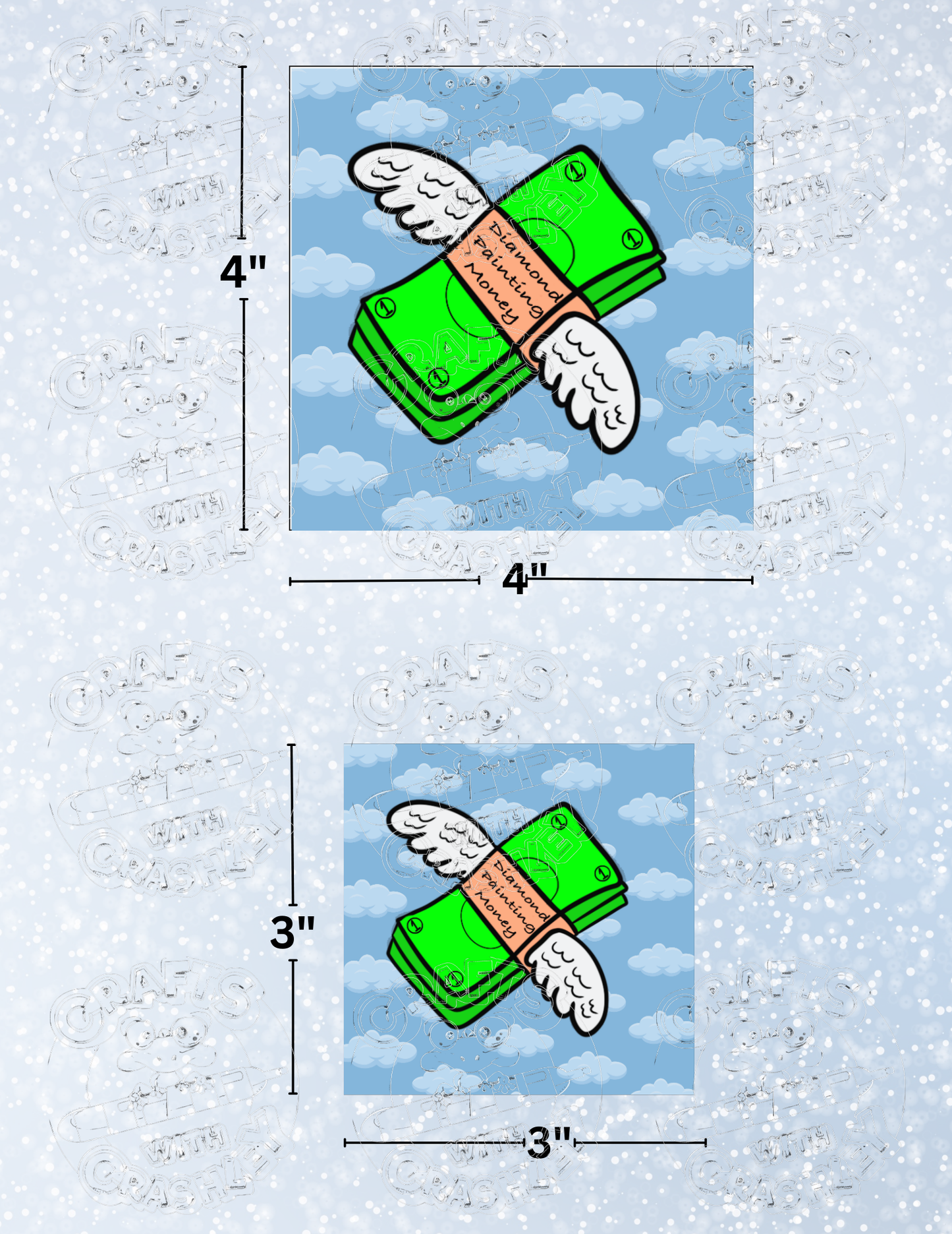 Product Bundle "Diamond Painting Money" by ©Mrs Coffee