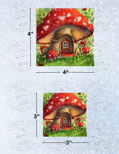 Product Bundle "Mushroom House" by ©Janet Stever