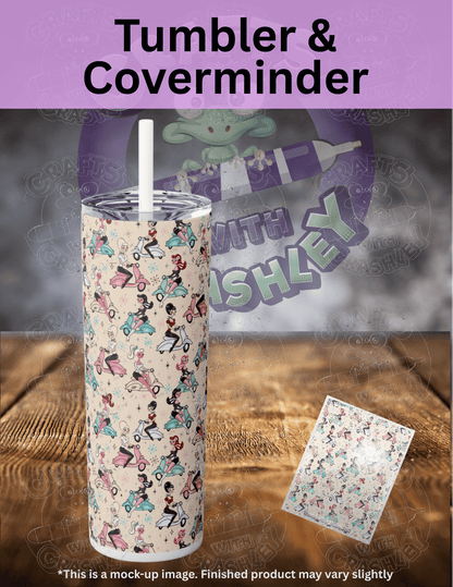 "Scooter Girls" by ©Miss Fluff Premium Accessories for Diamond Painting