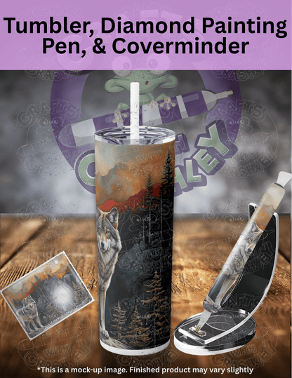 "The Way of the Wolf" by ©Peggy Collins Premium Accessories for Diamond Painting