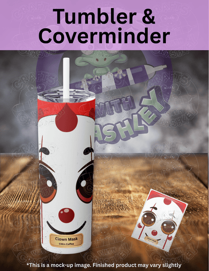 "Clown Mask" by ©Mrs Coffee Premium Accessories for Diamond Painting