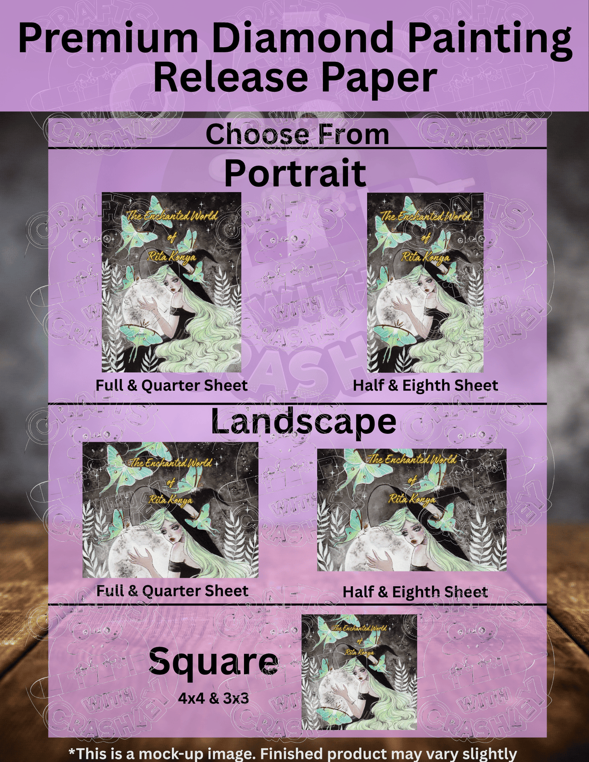 "The Enchanted World of Rita Konya" by ©Aria Illustration Premium Accessories for Diamond Painting