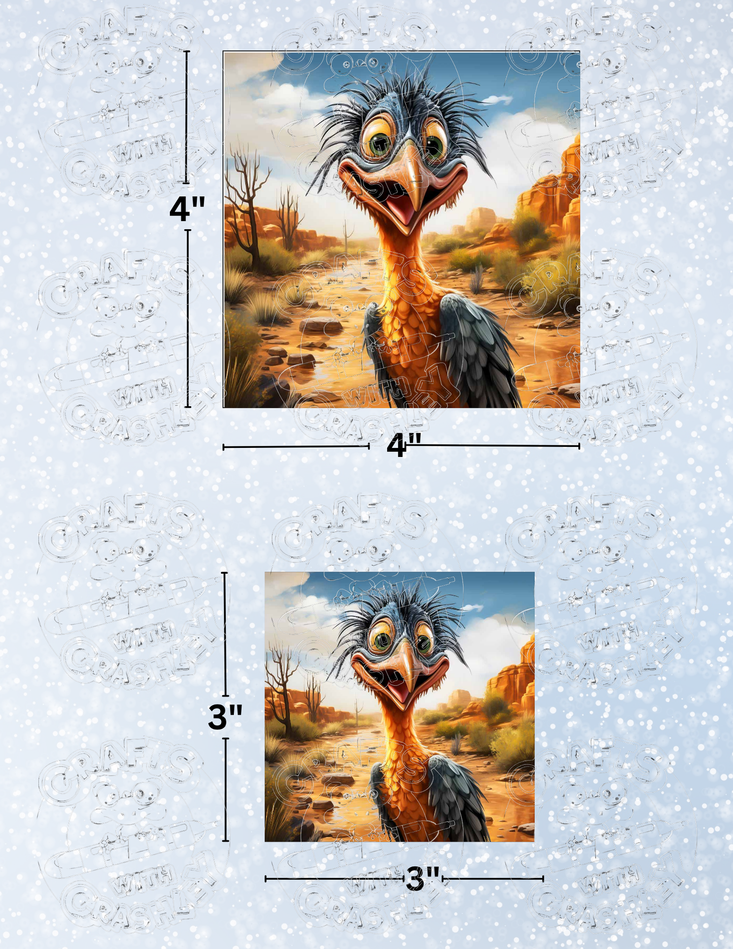 "Beep Beep" by ©Stacy Deal Premium Decorative Release Papers for Diamond Painting