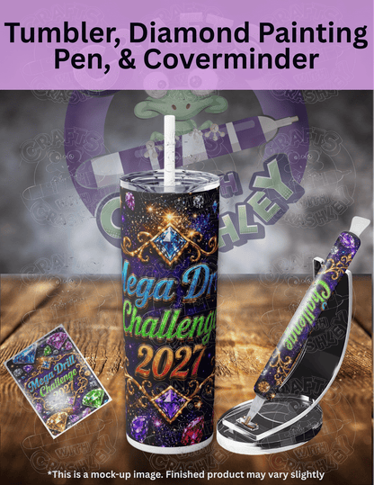 "Mega Drill Challenge 2027" Premium Accessories for Diamond Painting