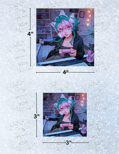 "WTF Moment" by ©Ivy Dolamore Premium Decorative Release Papers for Diamond Painting