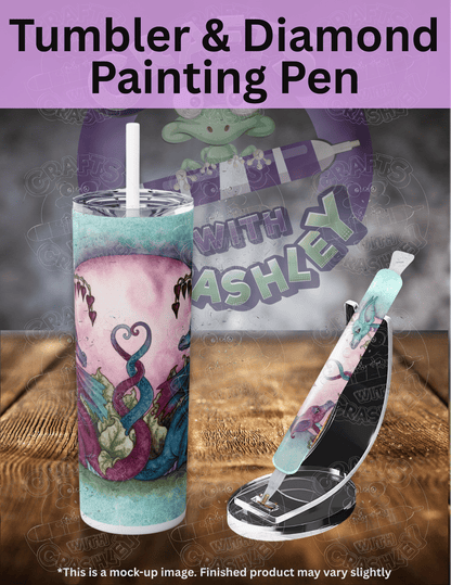 "Love Dragons" by ©Amy Brown Premium Accessories for Diamond Painting