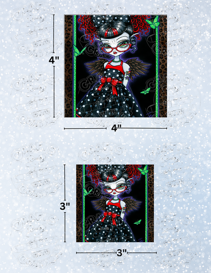 "Minikin Toni" by ©Myka Jelina Premium Decorative Release Papers for Diamond Painting