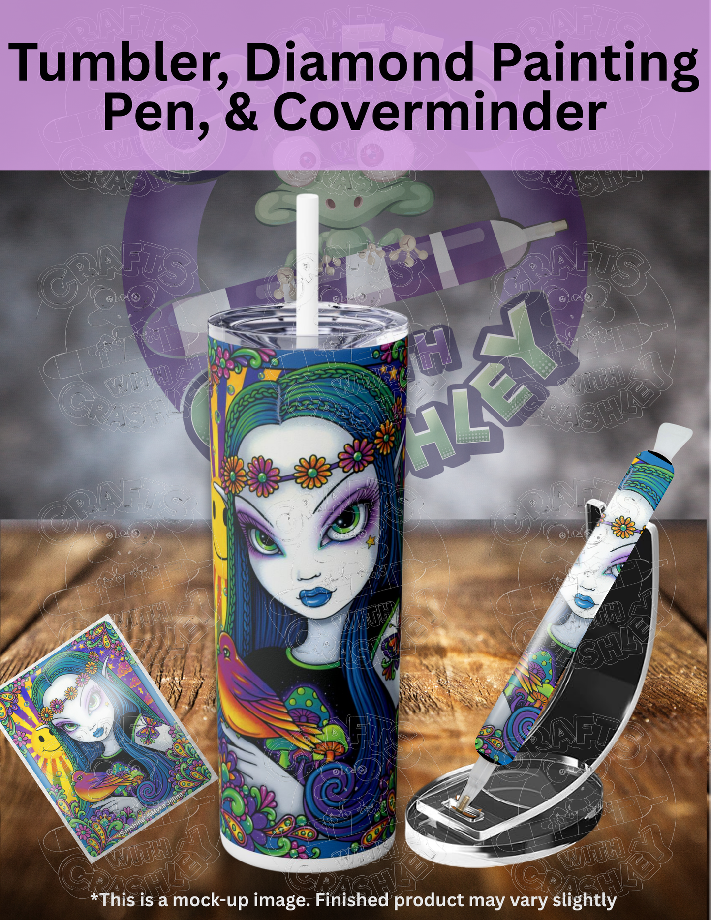 "Sunshine" by ©Myka Jelina Premium Accessories for Diamond Painting