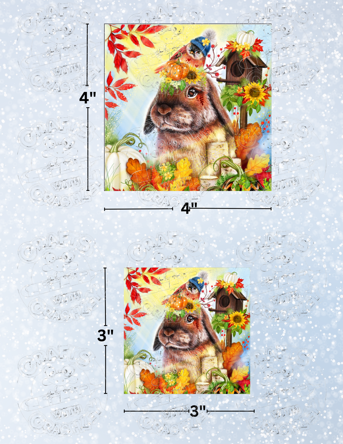 Product Bundle "Autumn Greetings Bunny" by ©Sheena Pike