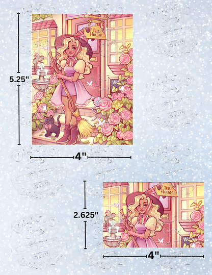 "Witch's Tea House" by ©Mrs Butter D Premium Decorative Release Papers for Diamond Painting