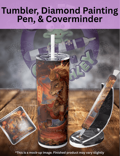 "Year of the Horse" by ©Christina "SixthLeafClover" Yen Premium Accessories for Diamond Painting