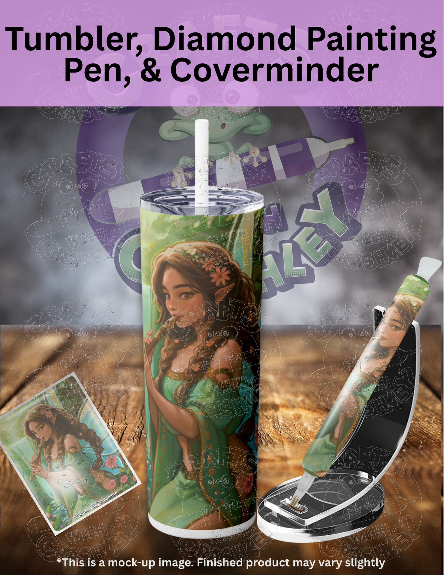 "Peridot" by ©Ivy Dolamore Premium Accessories for Diamond Painting