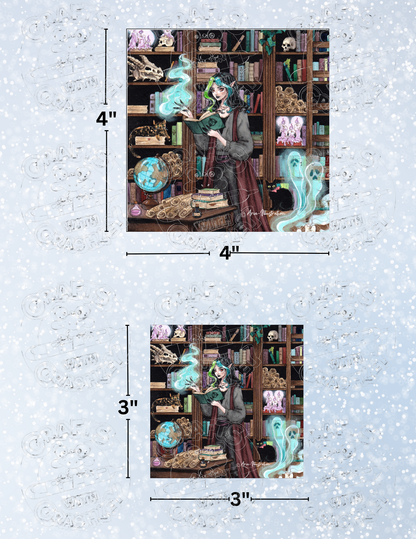 Product Bundle "Ancient Library" by ©Aria Illustration