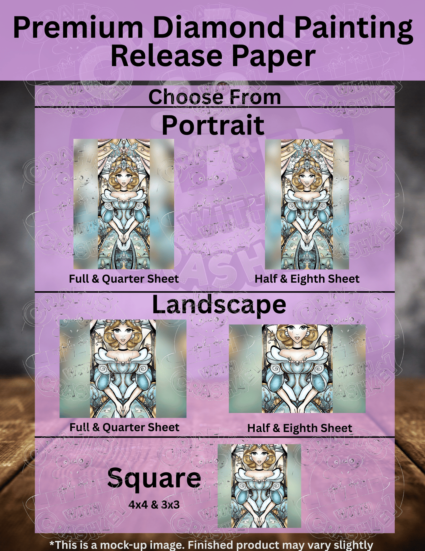 "When the Clock Strikes Twelve" by ©Mandie Manzano Premium Accessories for Diamond Painting