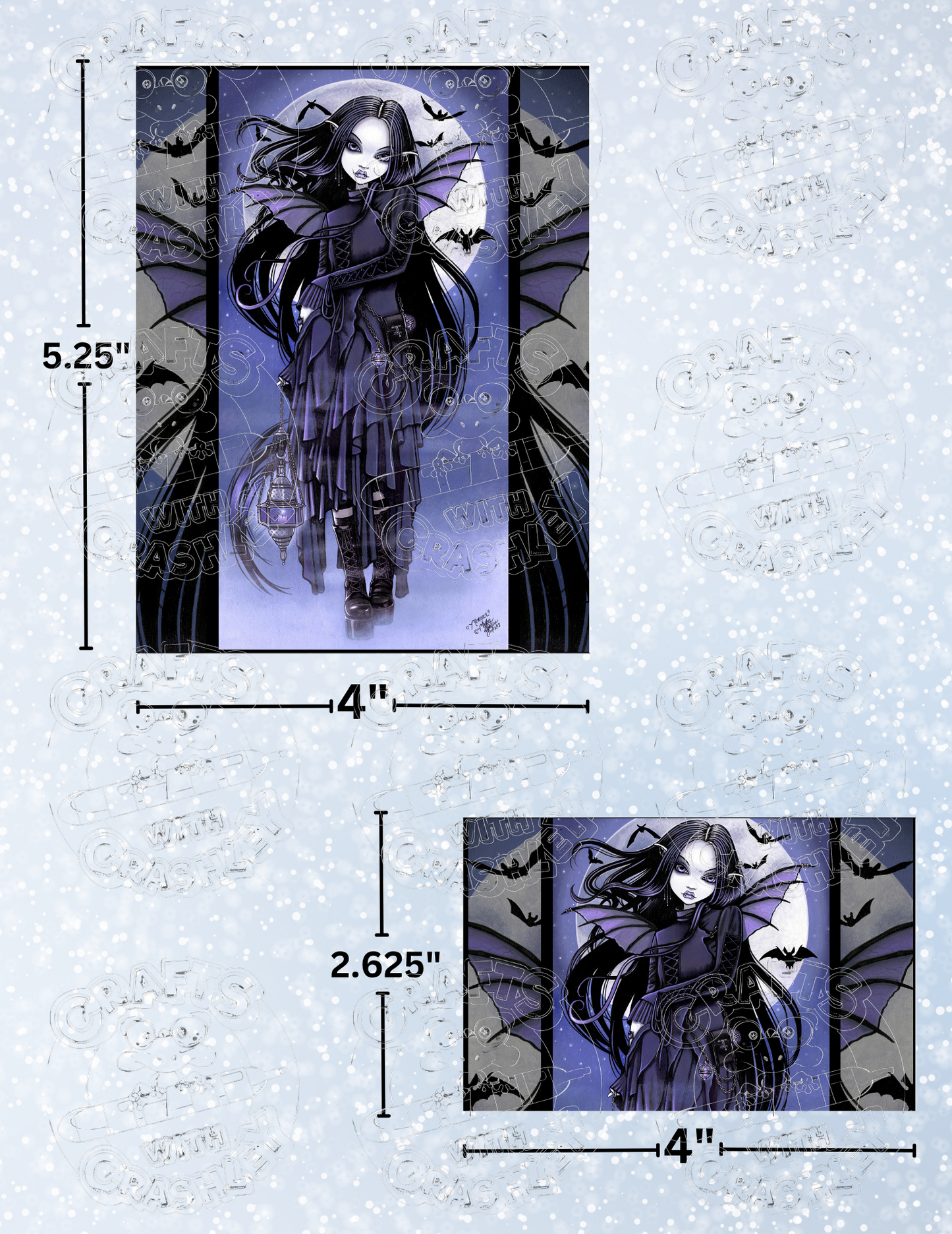 "Morgan" by ©Myka Jelina Premium Decorative Release Papers for Diamond Painting