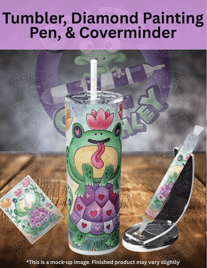 "Frog and Turtle" by ©Jeremiah Ketner Premium Accessories for Diamond Painting