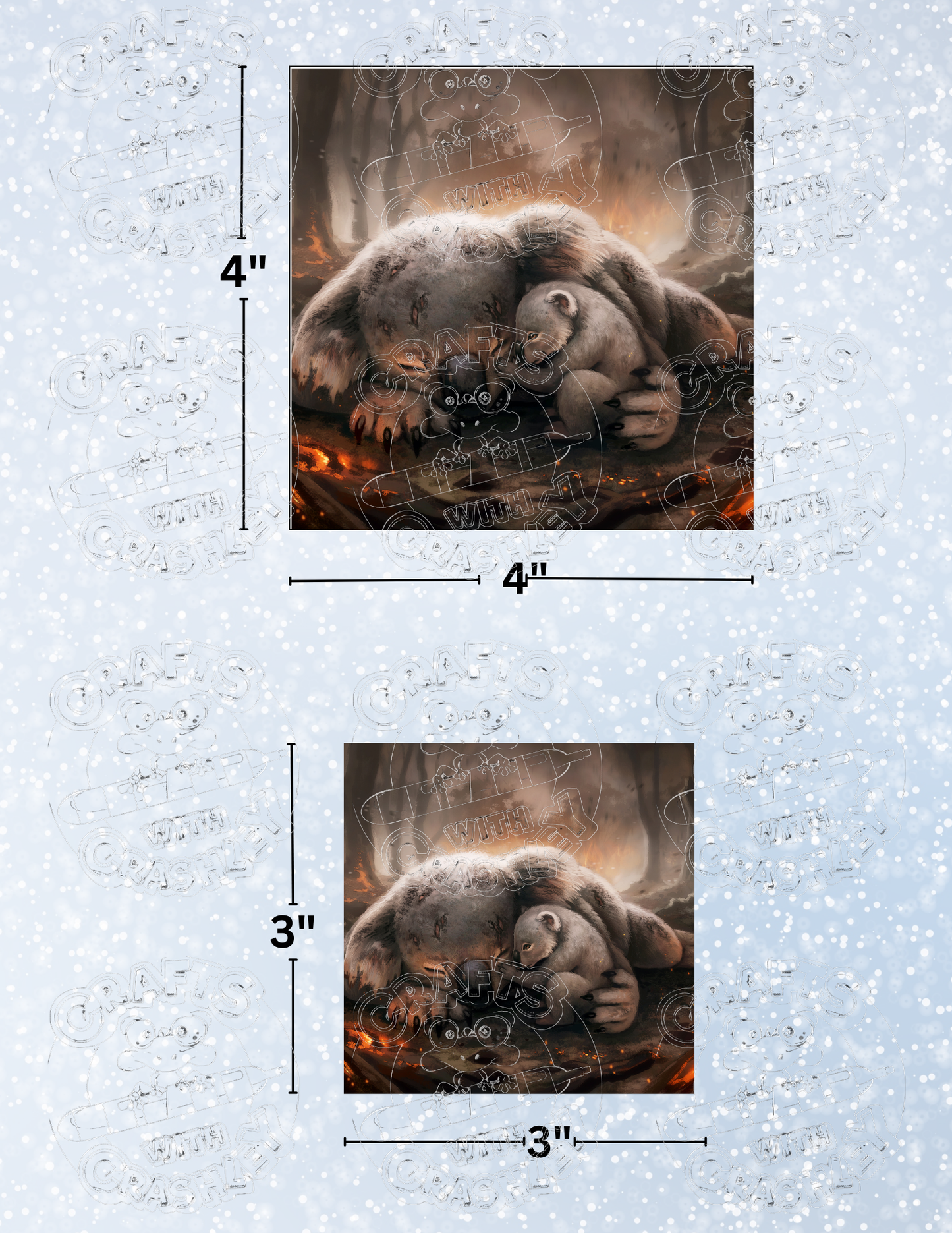 Product Bundle "A Mother's Love" by ©JoJoes Art