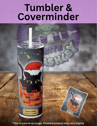 "Santa Kitty" by ©Kaleena Kollmeier Premium Accessories for Diamond Painting