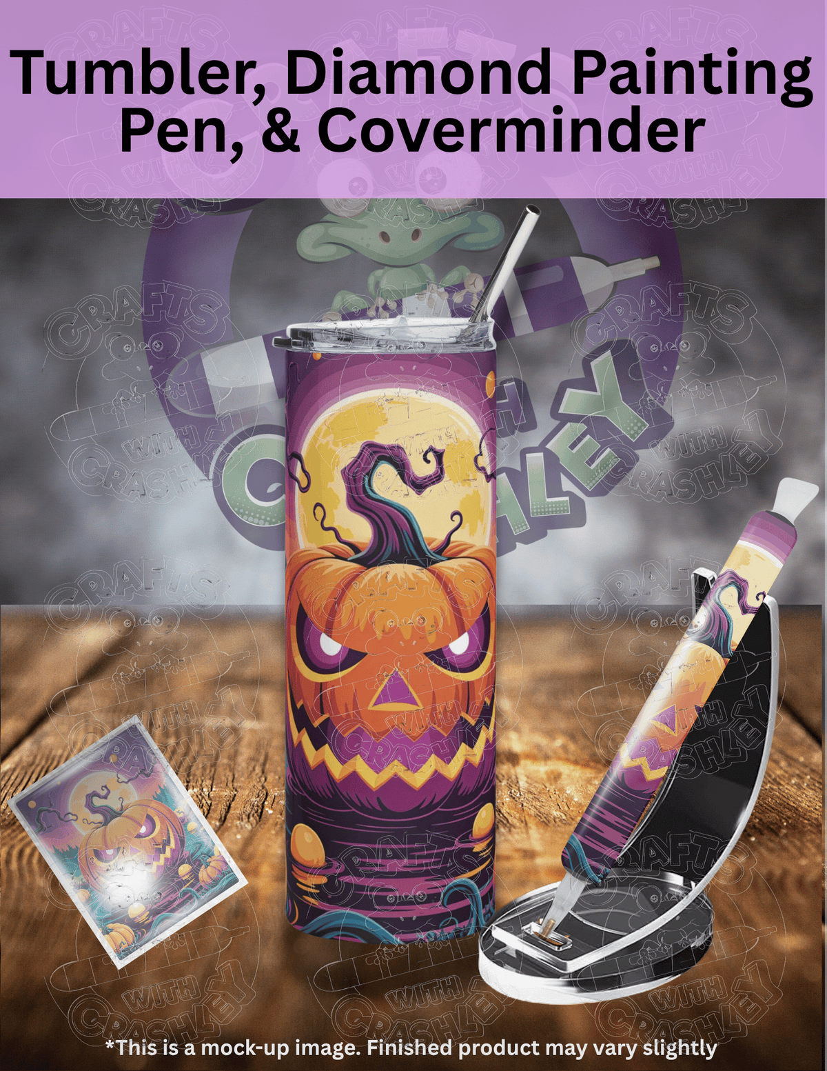 "Jack-O-Lantern Lagoon" Premium Accessories for Diamond Painting