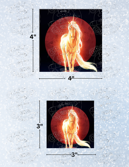 "The Last Unicorn" by ©JoJoes Art Premium Decorative Release Papers for Diamond Painting