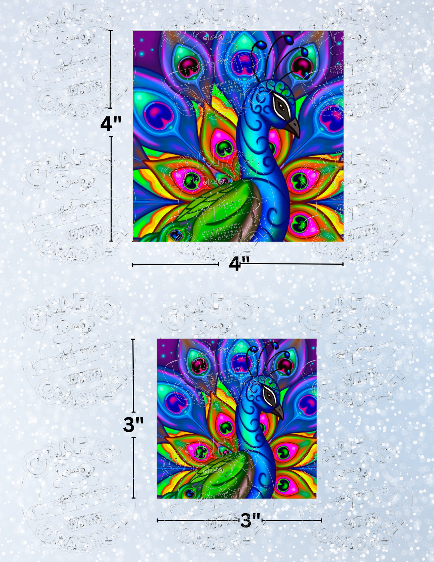 Product Bundle "Mandala Peacock" ©Emma Casey