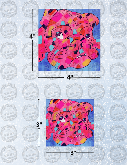 "Bertie" by ©Cheryl Carpenter Decorative Diamond Painting Release Papers