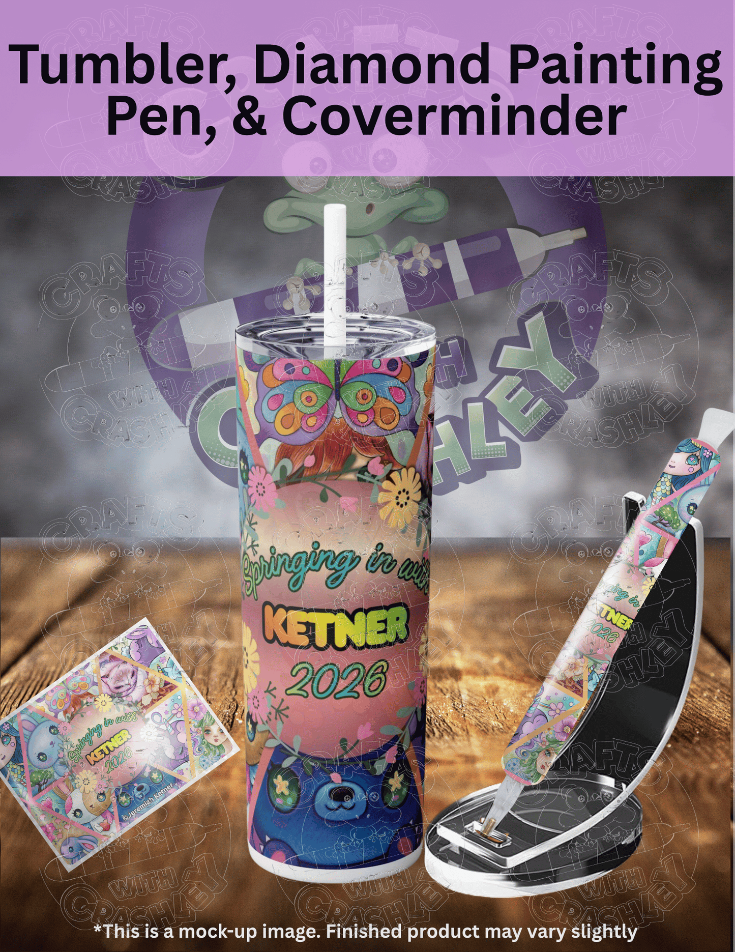 "Springing in with Ketner 2026" by ©Jeremiah Ketner Premium Accessories for Diamond Painting