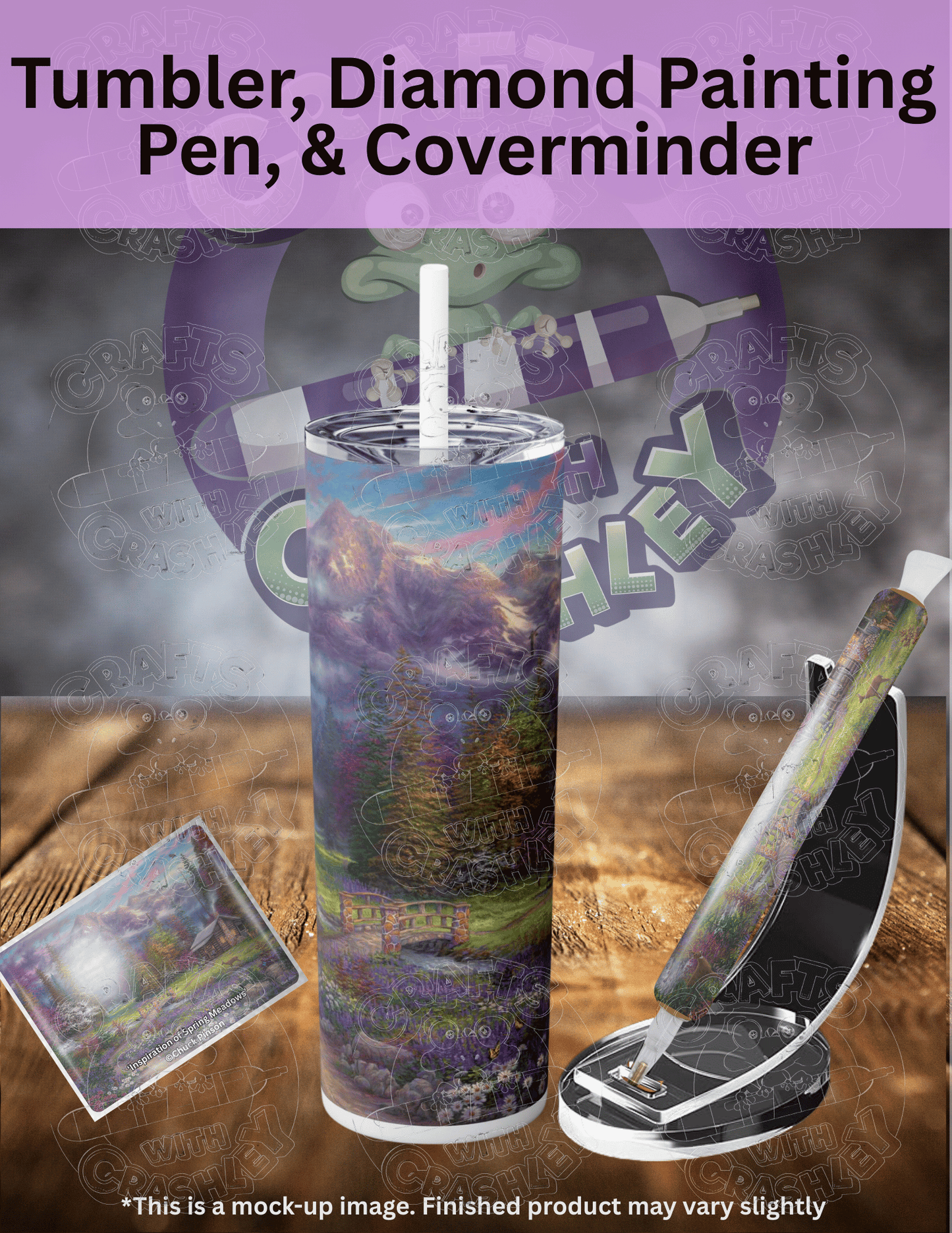 "Inspiration of Spring Meadows" by ©Chuck Pinson Premium Accessories for Diamond Painting