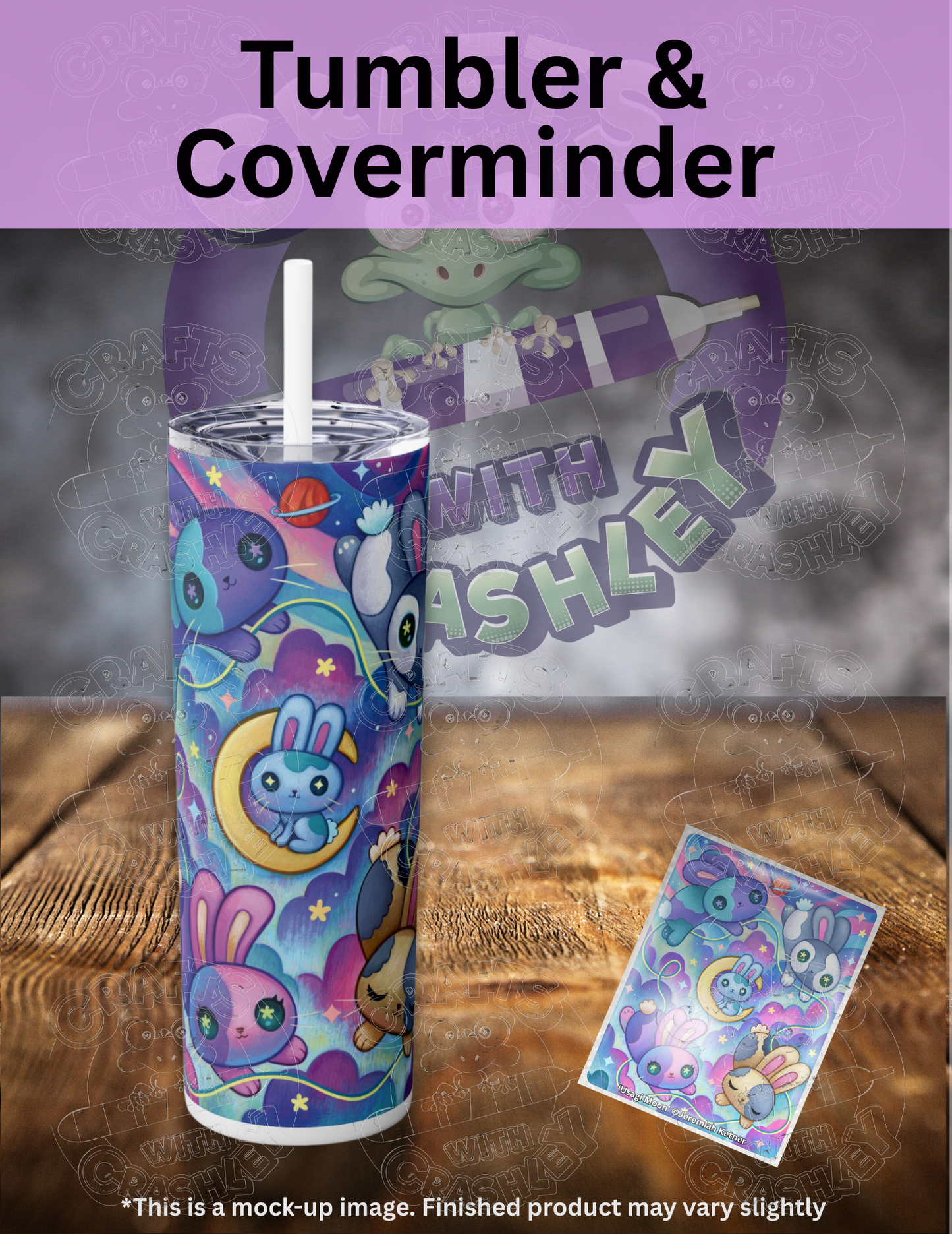 "Usagi Moon" by ©Jeremiah Ketner Premium Accessories for Diamond Painting