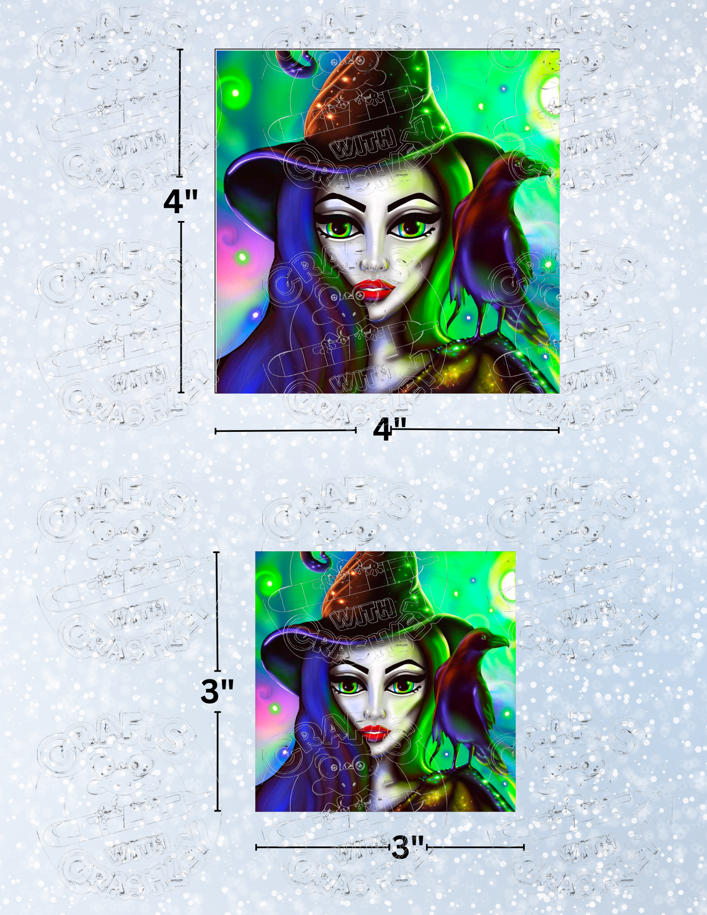 "Millicent" by ©Emma Casey Premium Decorative Release Papers for Diamond Painting