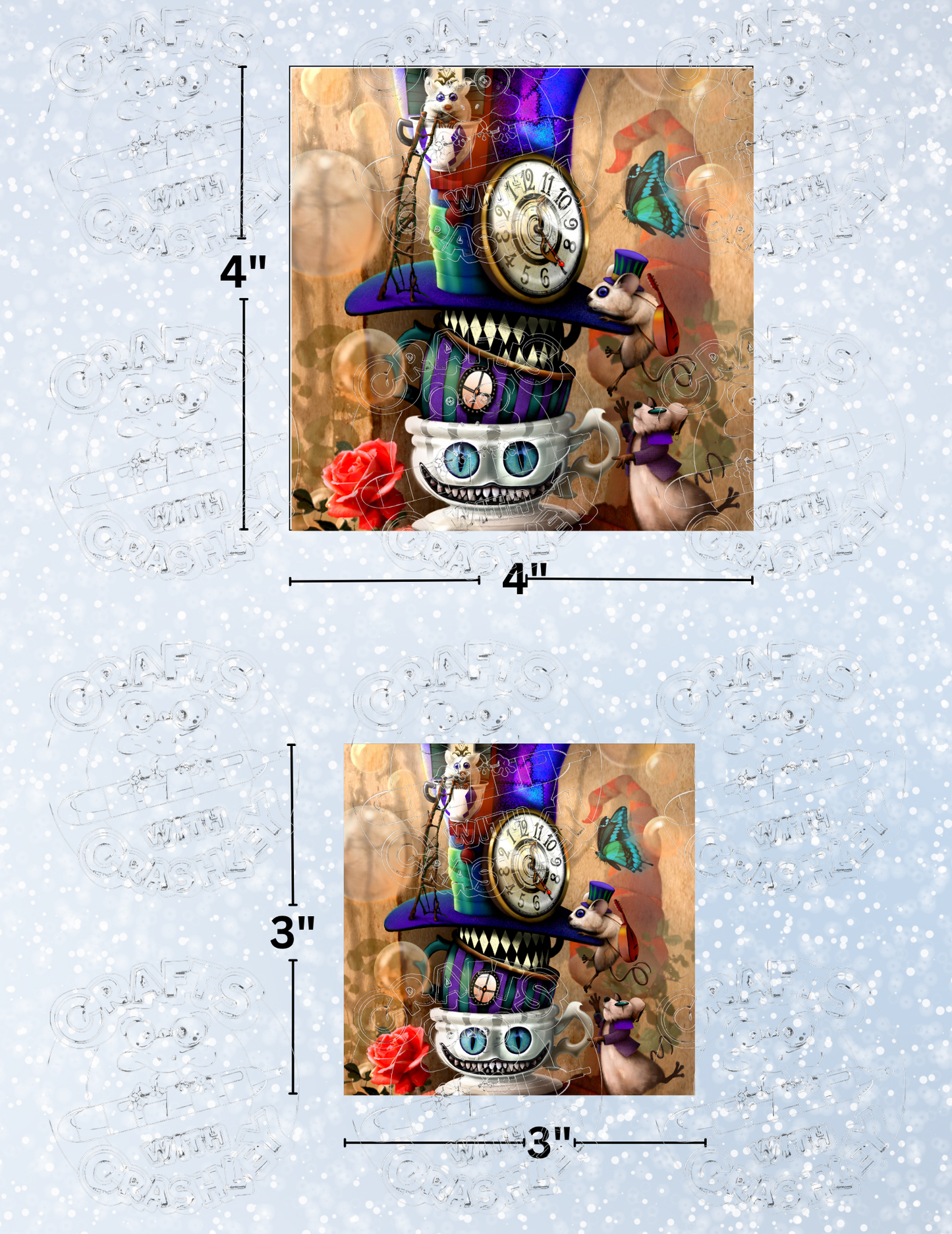 "Wonderland" by ©Richard Lorenz Premium Decorative Release Papers for Diamond Painting