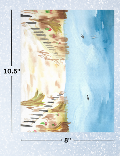 "Beach Life" by Crafting Journey Decorative Diamond Painting Release Papers