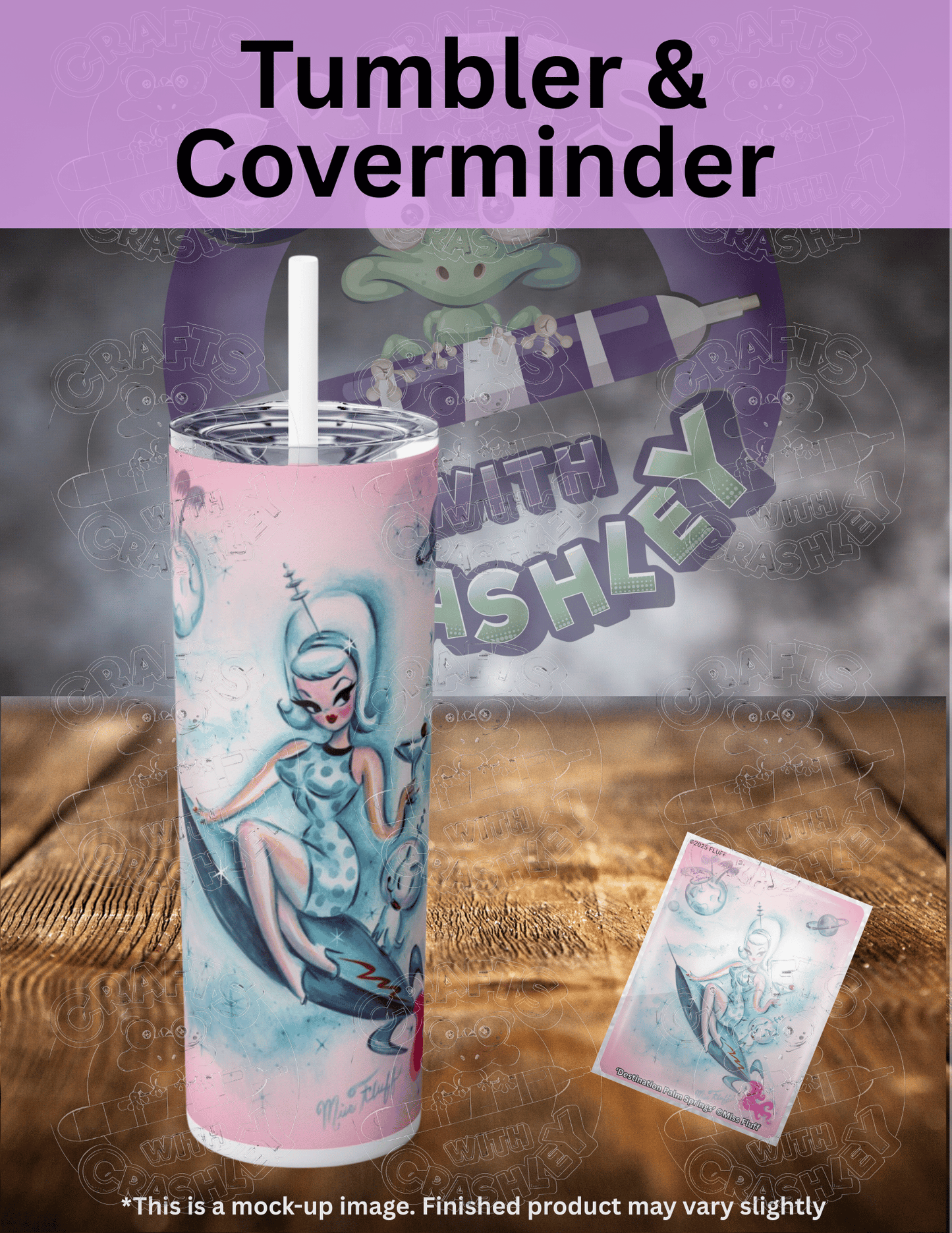 "Destination Palm Springs" by ©Miss Fluff Premium Accessories for Diamond Painting