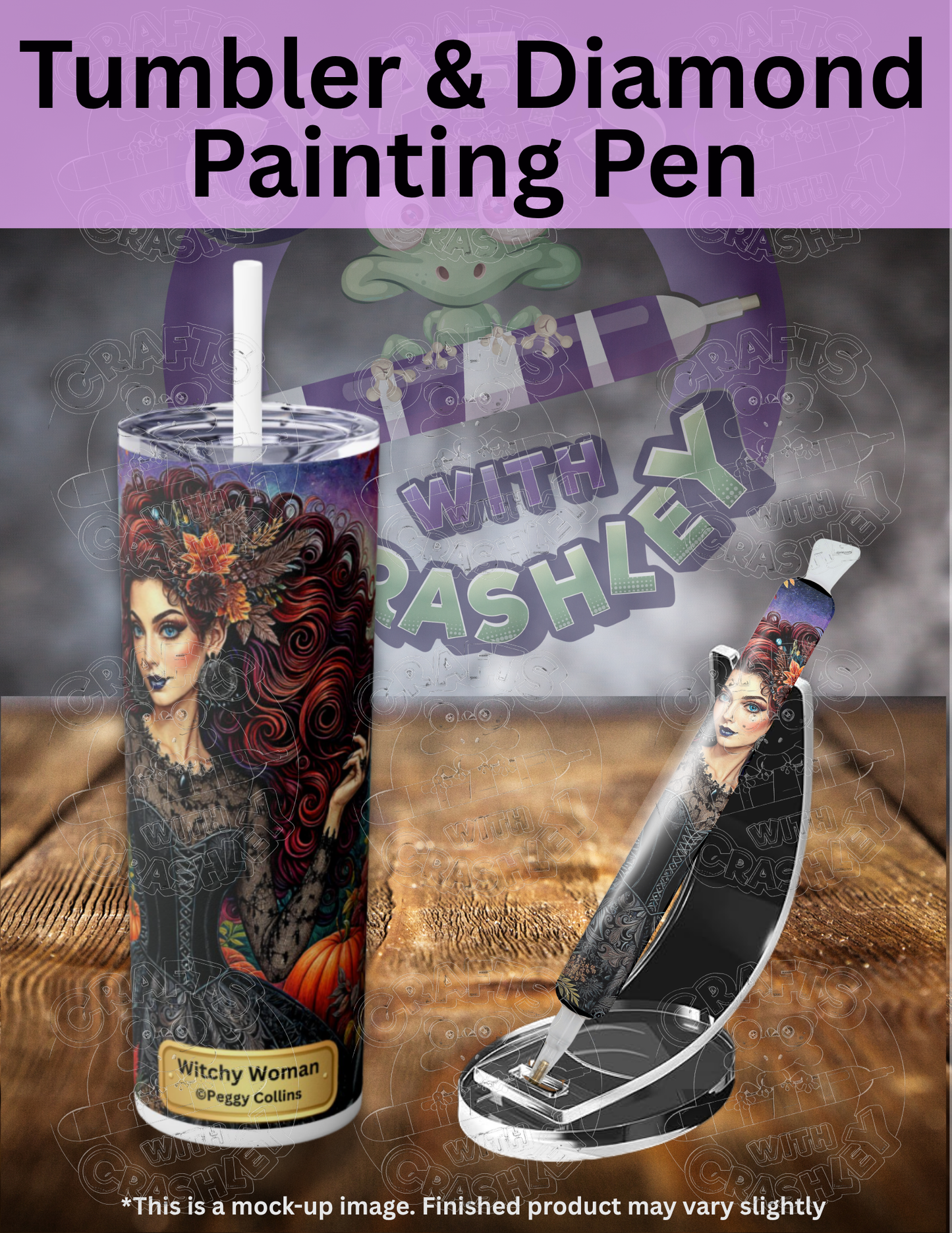 "Witchy Woman" by ©Peggy Collins Premium Accessories for Diamond Painting