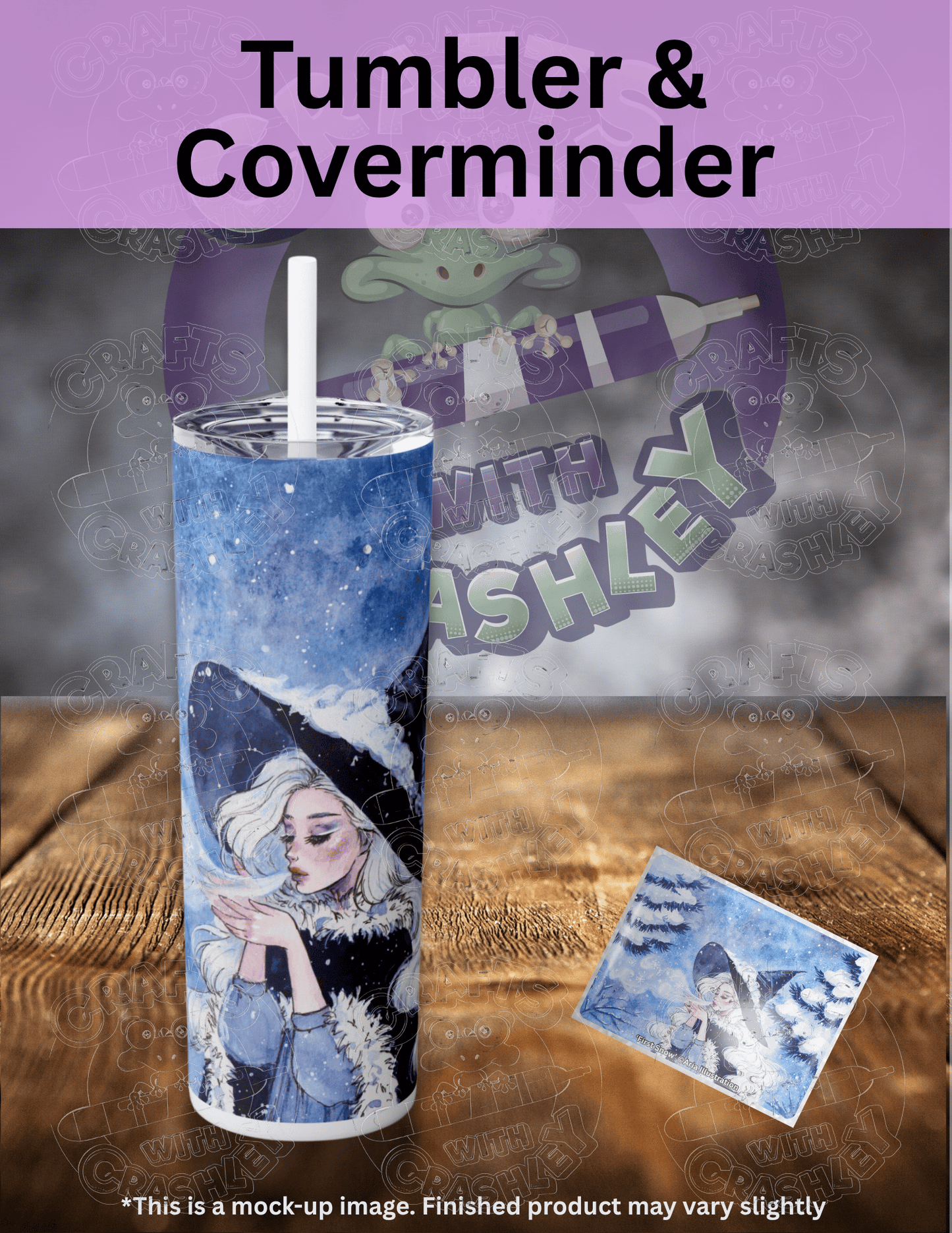 "First Snow" by ©Aria Illustration Premium Accessories for Diamond Painting