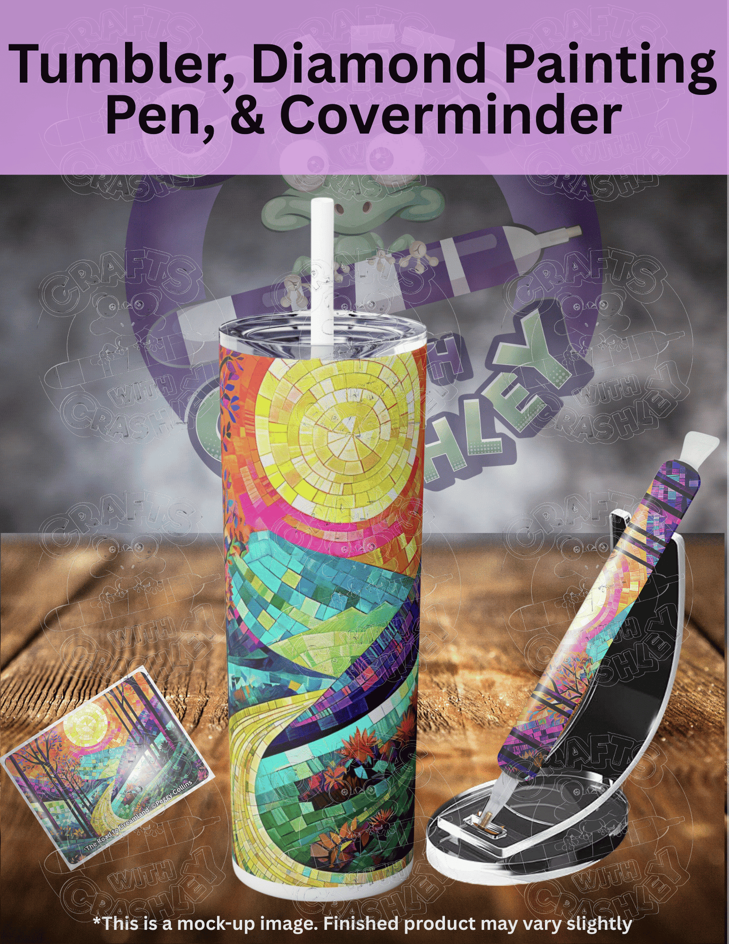 "The Road to Dreamland" by ©Peggy Collins Premium Accessories for Diamond Painting