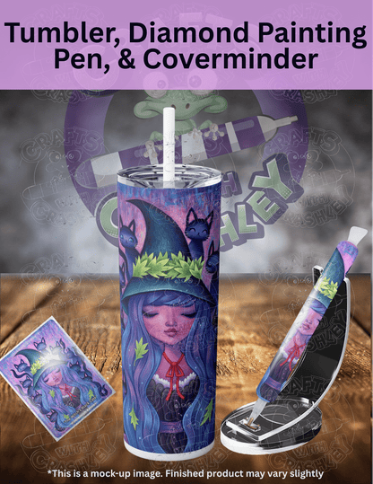 "The Witch's Black Cats" by ©Jeremiah Ketner Premium Accessories for Diamond Painting