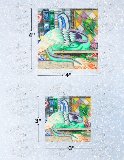 Product Bundle "Alchemist's Desk Dragon" by ©Courtney Lyons