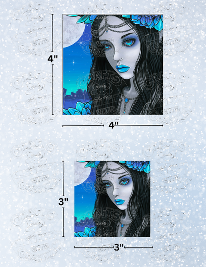 "Nalin" by ©Myka Jelina Premium Decorative Release Papers for Diamond Painting