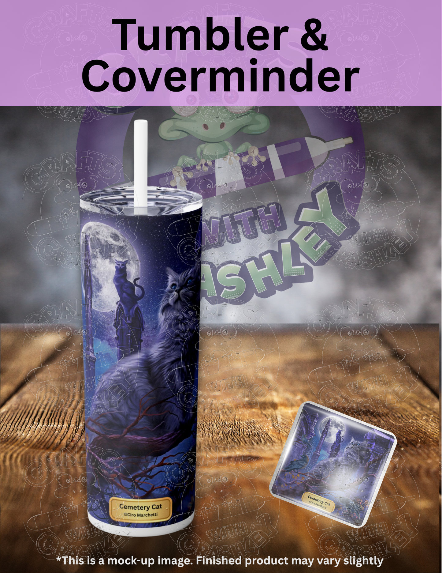 "Cemetery Cat" by ©Ciro Marchetti Premium Accessories for Diamond Painting