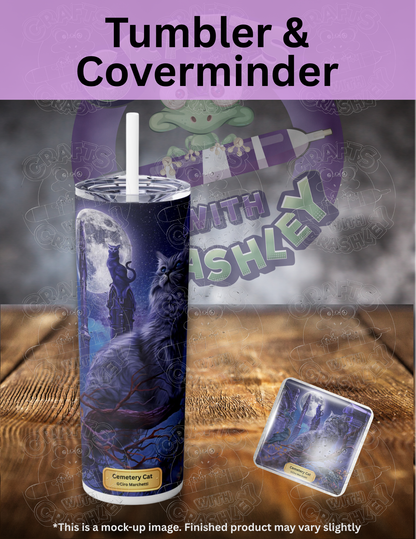 "Cemetery Cat" by ©Ciro Marchetti Premium Accessories for Diamond Painting