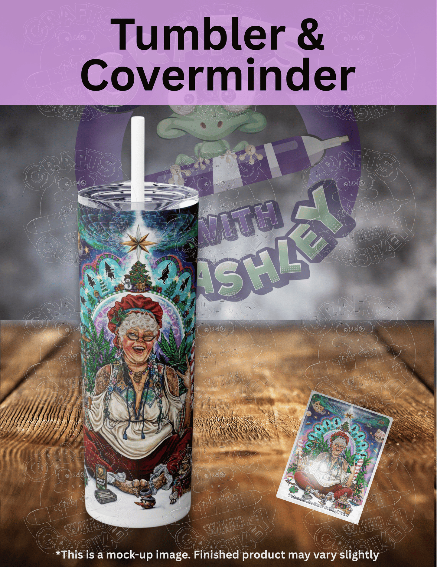 "Bohemian Mrs Claus" by ©Cheryl Baker Premium Accessories for Diamond Painting