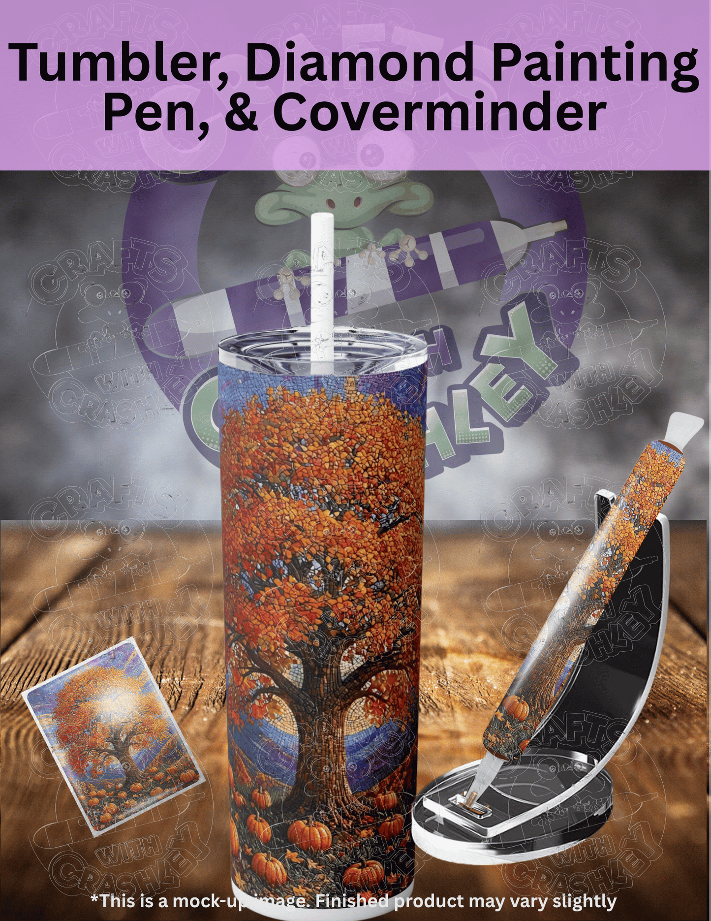 "Autumn's Majestic Mosaic" Premium Accessories for Diamond Painting