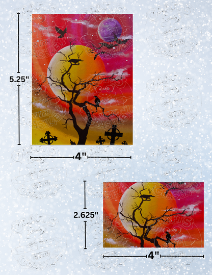 "All Hallows Glow" by ©Deborah Malcolm Premium Decorative Release Papers for Diamond Painting