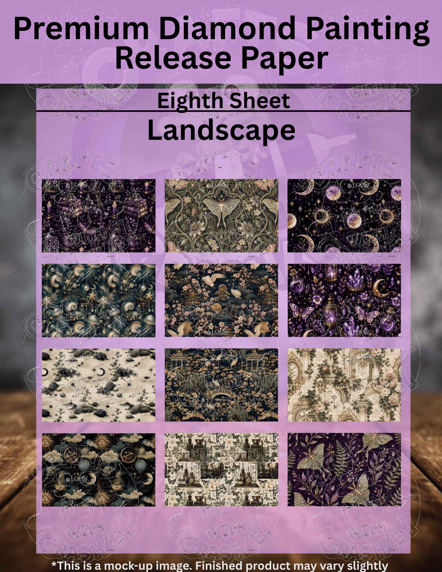 Twilight Witch Combo Pack Premium Release Paper for Diamond Painting