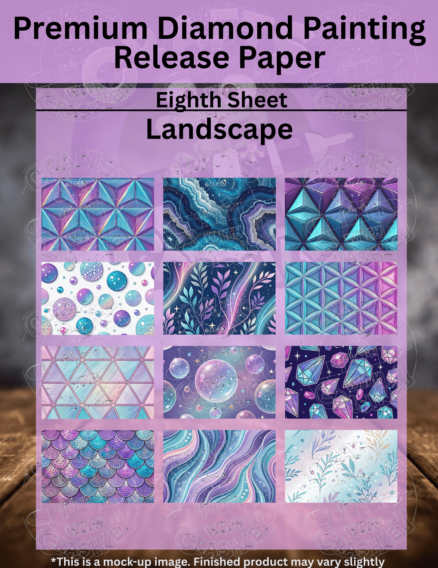 Celestial Prism Dreams Combo Pack Premium Release Paper for Diamond Painting