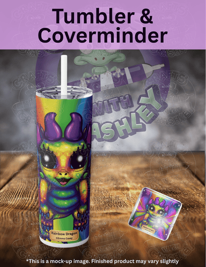 "Rainbow Dragon" by ©Emma Casey Premium Accessories for Diamond Painting