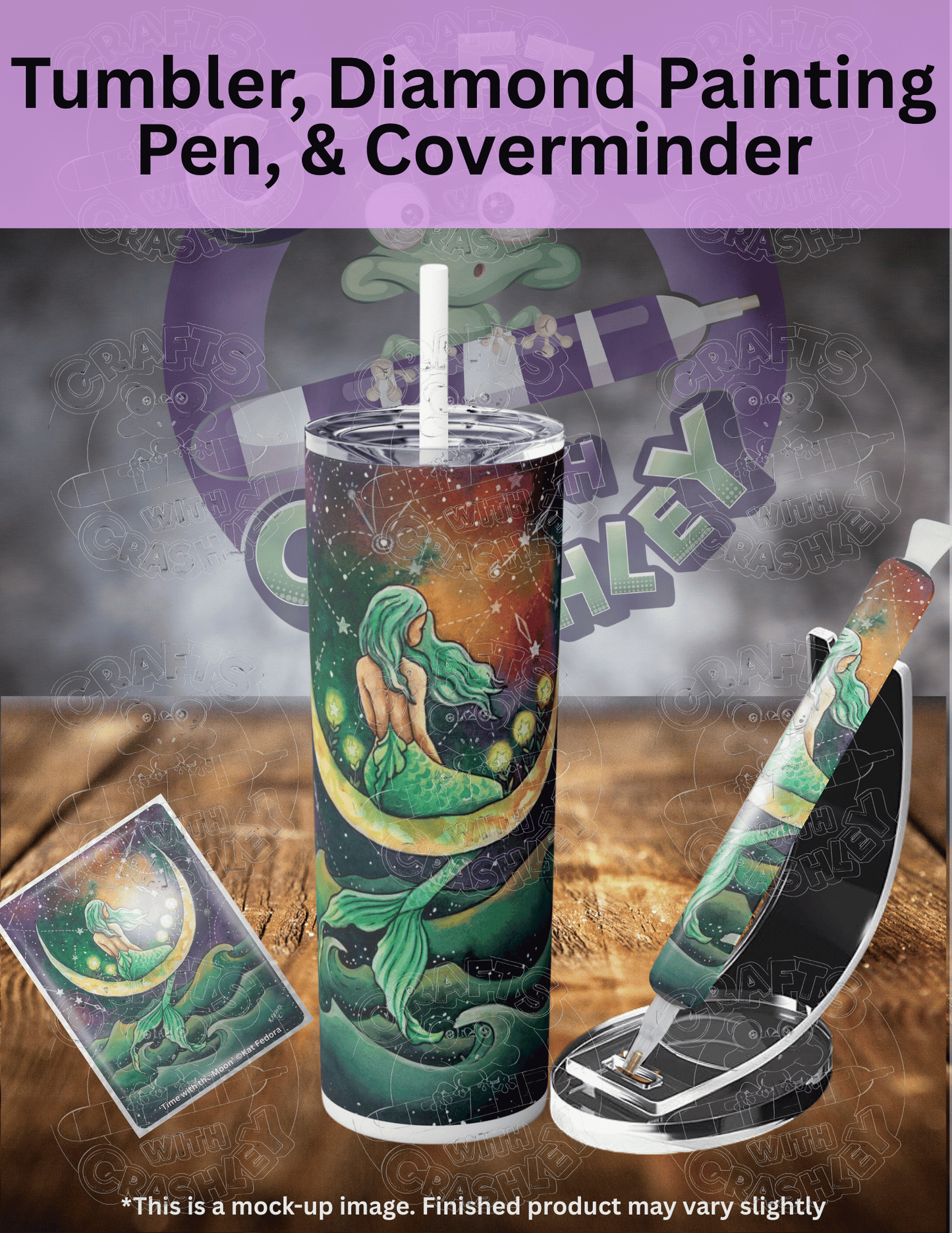 "Time with the Moon" by ©Kat Fedora Premium Accessories for Diamond Painting